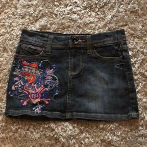Girls jean skirt